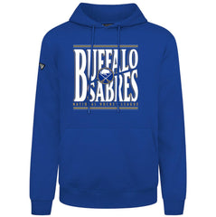 Buffalo Sabres Levelwear Podium Powerhouse Pullover Hoodie - Royal - NHL
