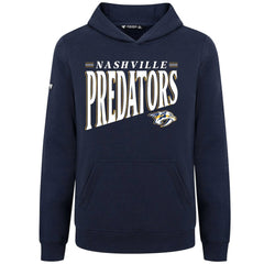 Nashville Predators Levelwear Youth Jr Podium Tally Pullover Hoodie - Navy - NHL