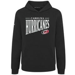 Carolina Hurricanes Levelwear Youth Jr Podium Tally Pullover Hoodie - Black - NHL