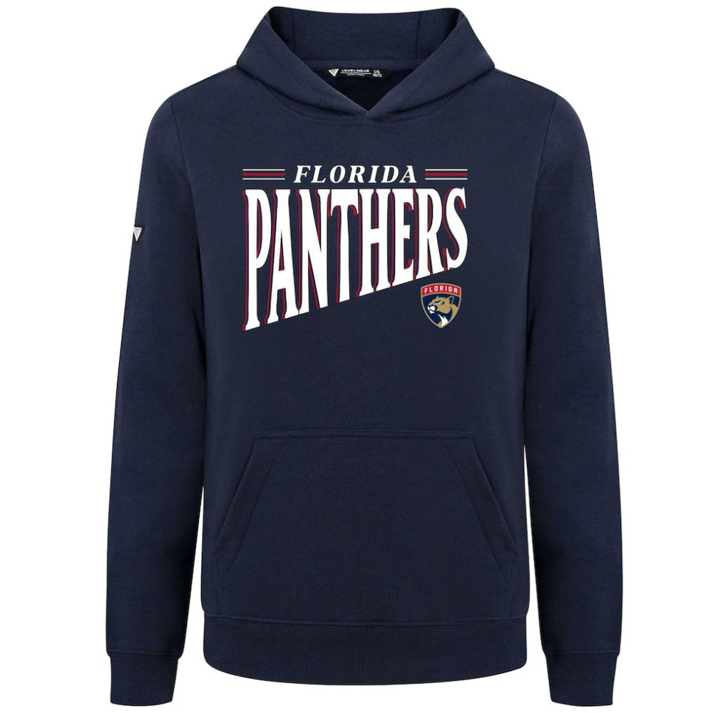 Florida Panthers Levelwear Youth Jr Podium Tally Pullover Hoodie - Navy - NHL