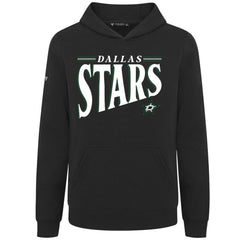 Dallas Stars Levelwear Youth Jr Podium Tally Pullover Hoodie - Black - NHL