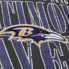 Baltimore Ravens Downtown Collection Fleece Sweatshirt Black | Mitchell & Ness