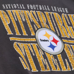 Pittsburgh Steelers Downtown Collection Fleece Sweatshirt Black | Mitchell & Ness