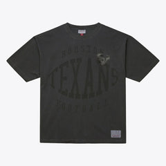 Houston Texans Downtown Collection Premium T-Shirt Black | Mitchell & Ness