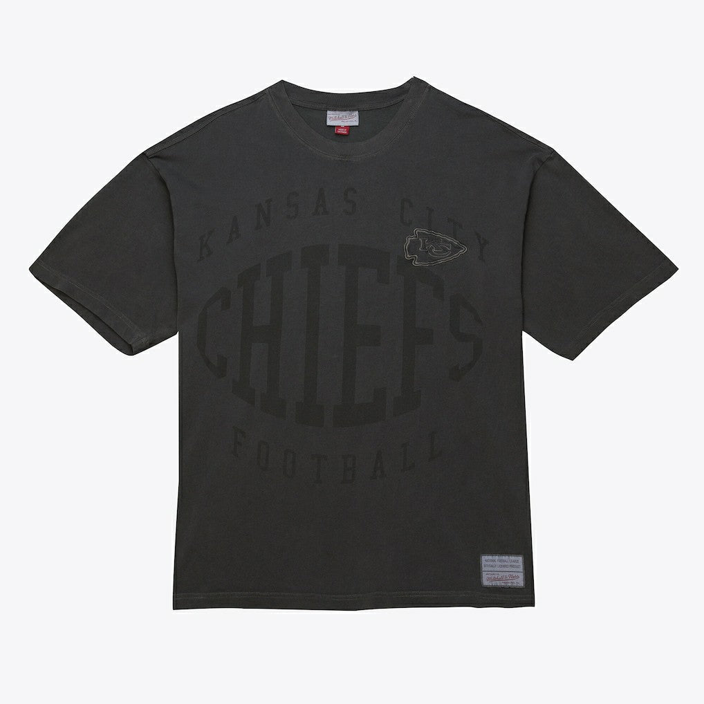 Kansas City Chiefs Downtown Collection Premium T-Shirt Black | Mitchell & Ness