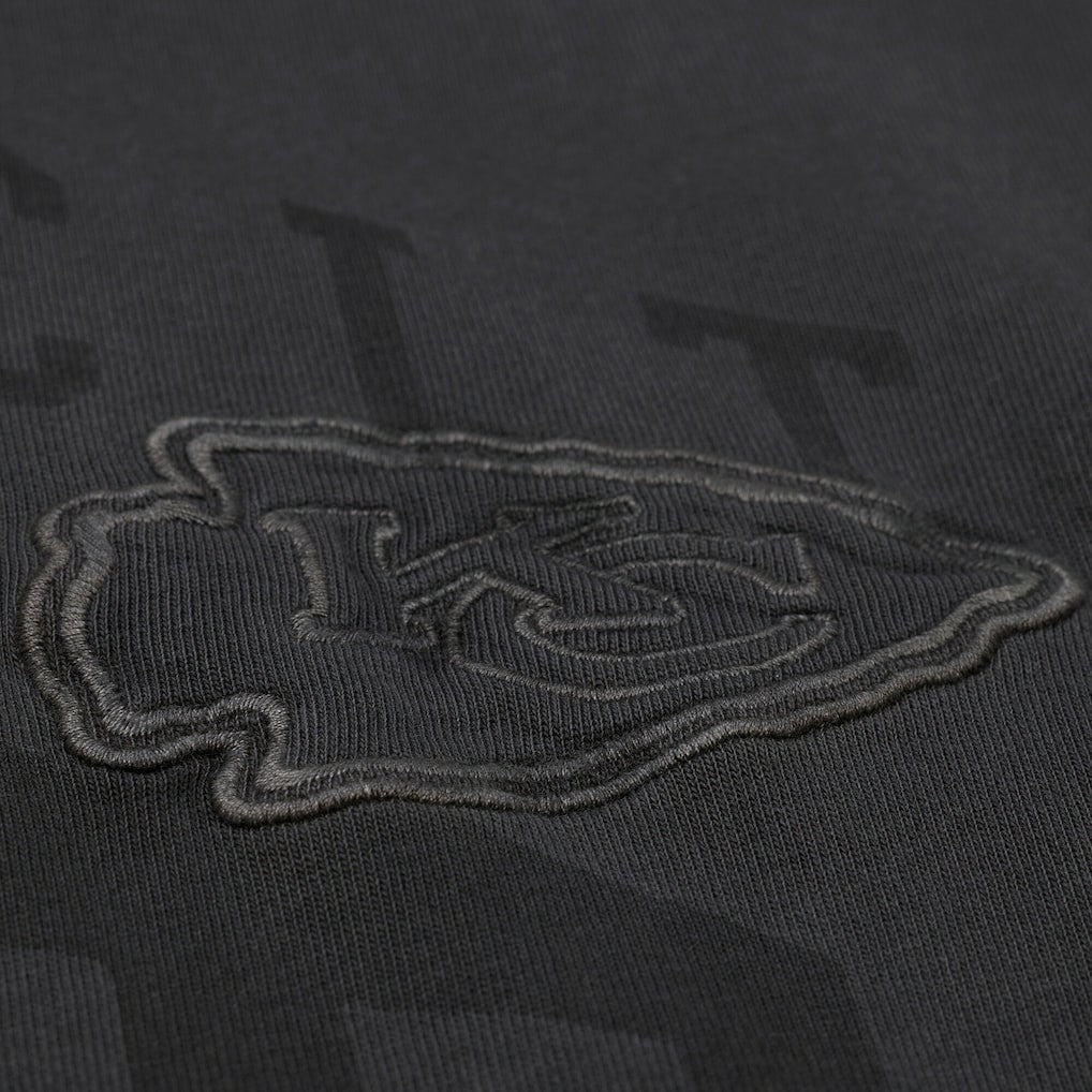 Kansas City Chiefs Downtown Collection Premium T-Shirt Black | Mitchell & Ness