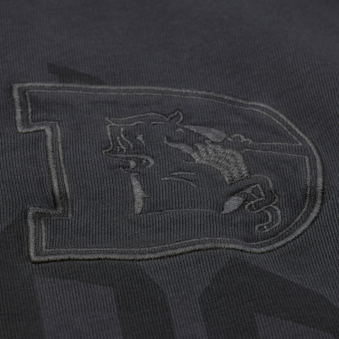 Denver Broncos Downtown Collection Premium Vintage Logo T-Shirt Black | Mitchell & Ness