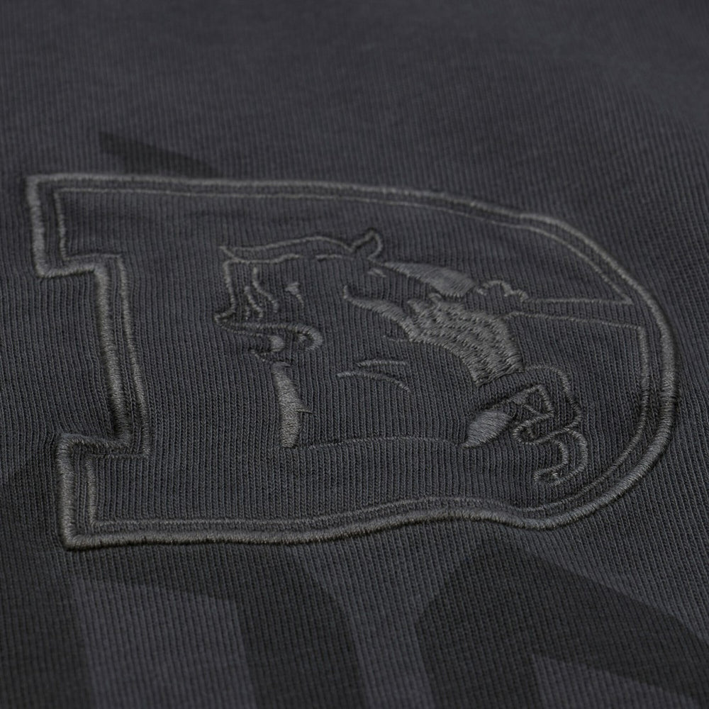 Denver Broncos Downtown Collection Premium Vintage Logo T-Shirt Black | Mitchell & Ness