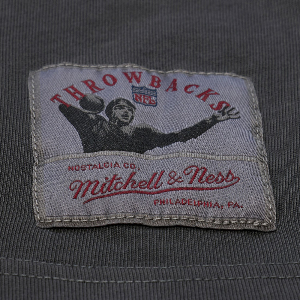 Denver Broncos Downtown Collection Premium Vintage Logo T-Shirt Black | Mitchell & Ness