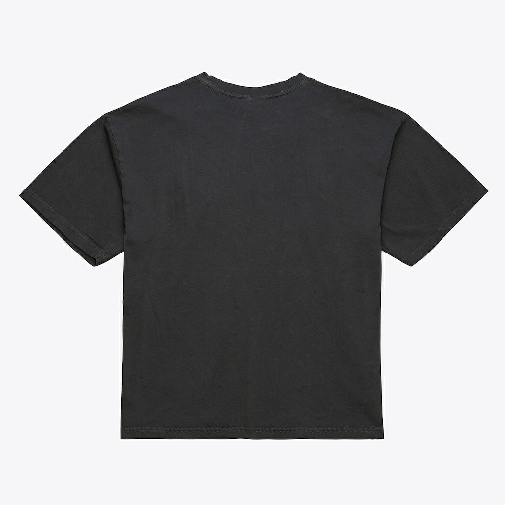 Green Bay Packers Downtown Collection Premium Vintage Logo T-Shirt Black | Mitchell & Ness