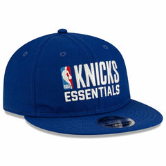New York Knicks Fear of God Unisex Essentials 9FIFTY Snapback Hat Blue - NBA