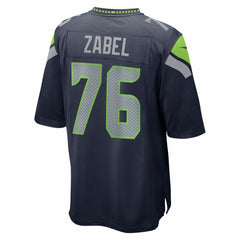 Grey Zabel Seattle Seahawks 2025 NFL Draft First Round Pick Game Jersey College Navy | Nike for Sale