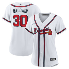Drake Baldwin Atlanta Braves Nike Women's Home Replica Jersey - MLB