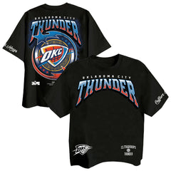 Oklahoma City Thunder Two Hype Drip & Dime Collection Premium T-Shirt Black - NBA