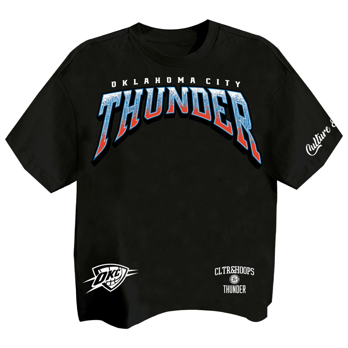 Oklahoma City Thunder Two Hype Drip & Dime Collection Premium T-Shirt Black - NBA