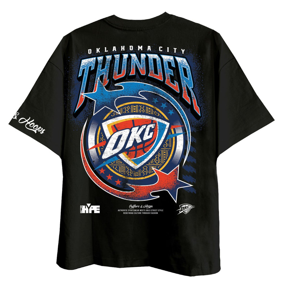 Oklahoma City Thunder Two Hype Drip & Dime Collection Premium T-Shirt Black - NBA