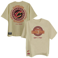Cleveland Cavaliers Two Hype Worldwide Collection Premium T-Shirt Khaki - NBA