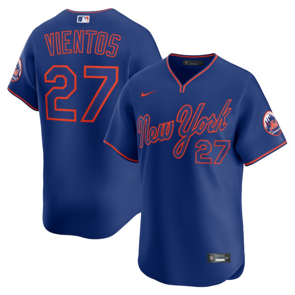 Mark Vientos New York Mets Nike Alternate Limited Player Jersey - MLB