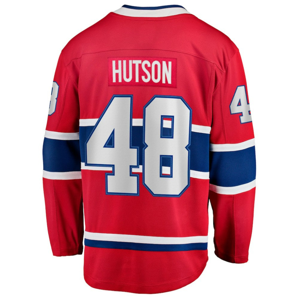 Lane Hutson Montreal Canadiens Fanatics Home Breakaway Jersey - Red - NHL