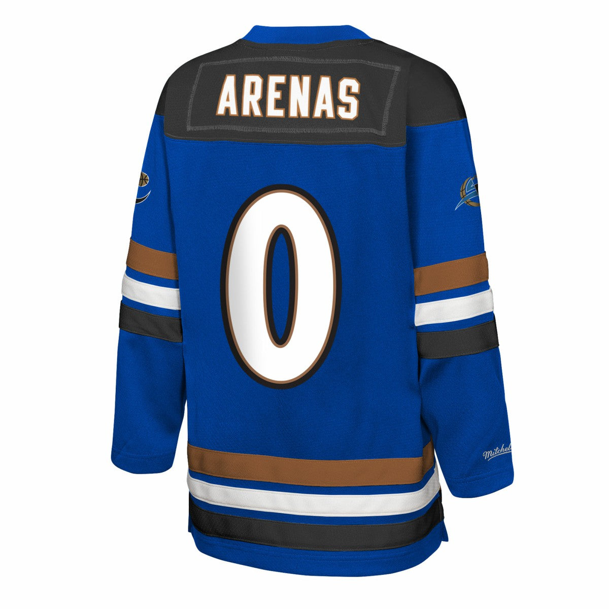 Gilbert Arenas Washington Wizards Youth Maxxed Out 2.0 Fashion Hockey Jersey Blue - NBA