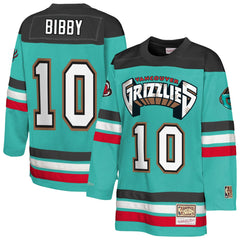 Mike Bibby Memphis Grizzlies Youth Maxxed Out 2.0 Fashion Hockey Jersey Turquoise - NBA
