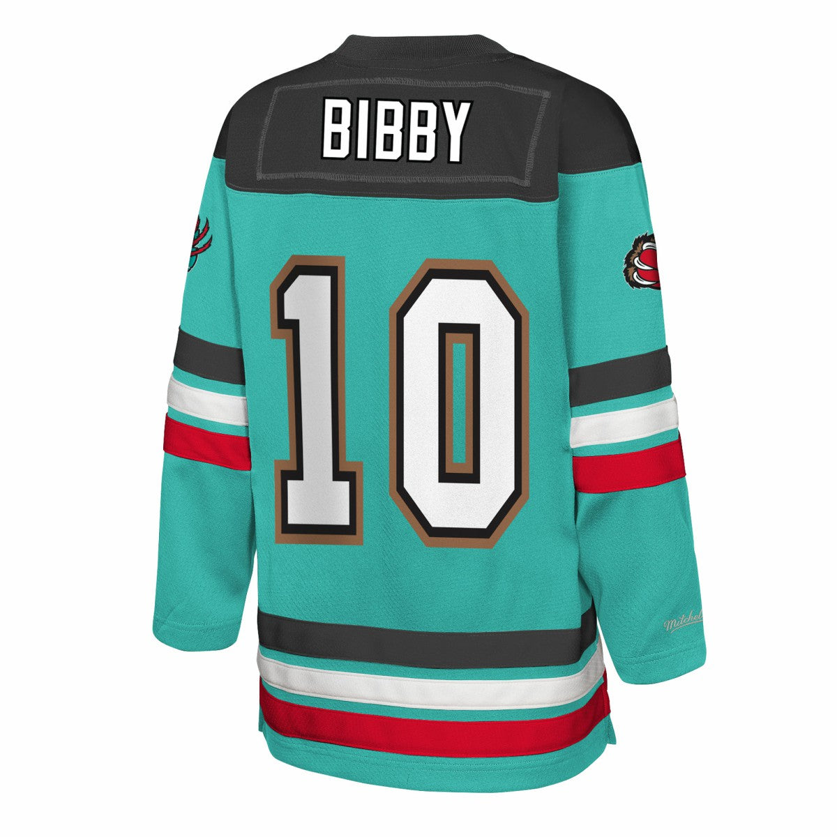 Mike Bibby Memphis Grizzlies Youth Maxxed Out 2.0 Fashion Hockey Jersey Turquoise - NBA
