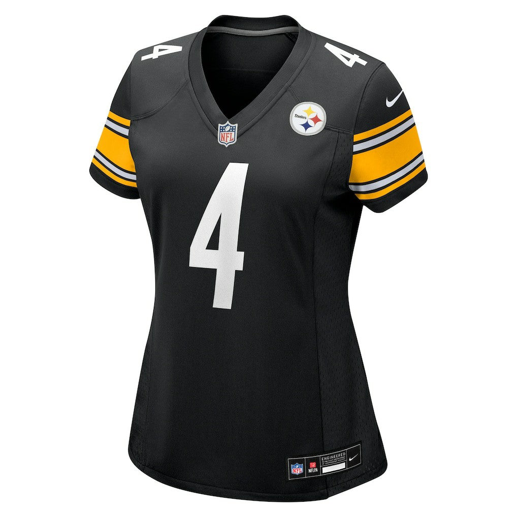DK Metcalf Pittsburgh Steelers Women's Team Game Jersey Black | Nike for Sale