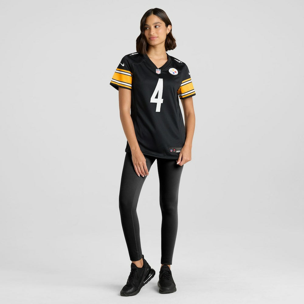 DK Metcalf Pittsburgh Steelers Women's Team Game Jersey Black | Nike for Sale