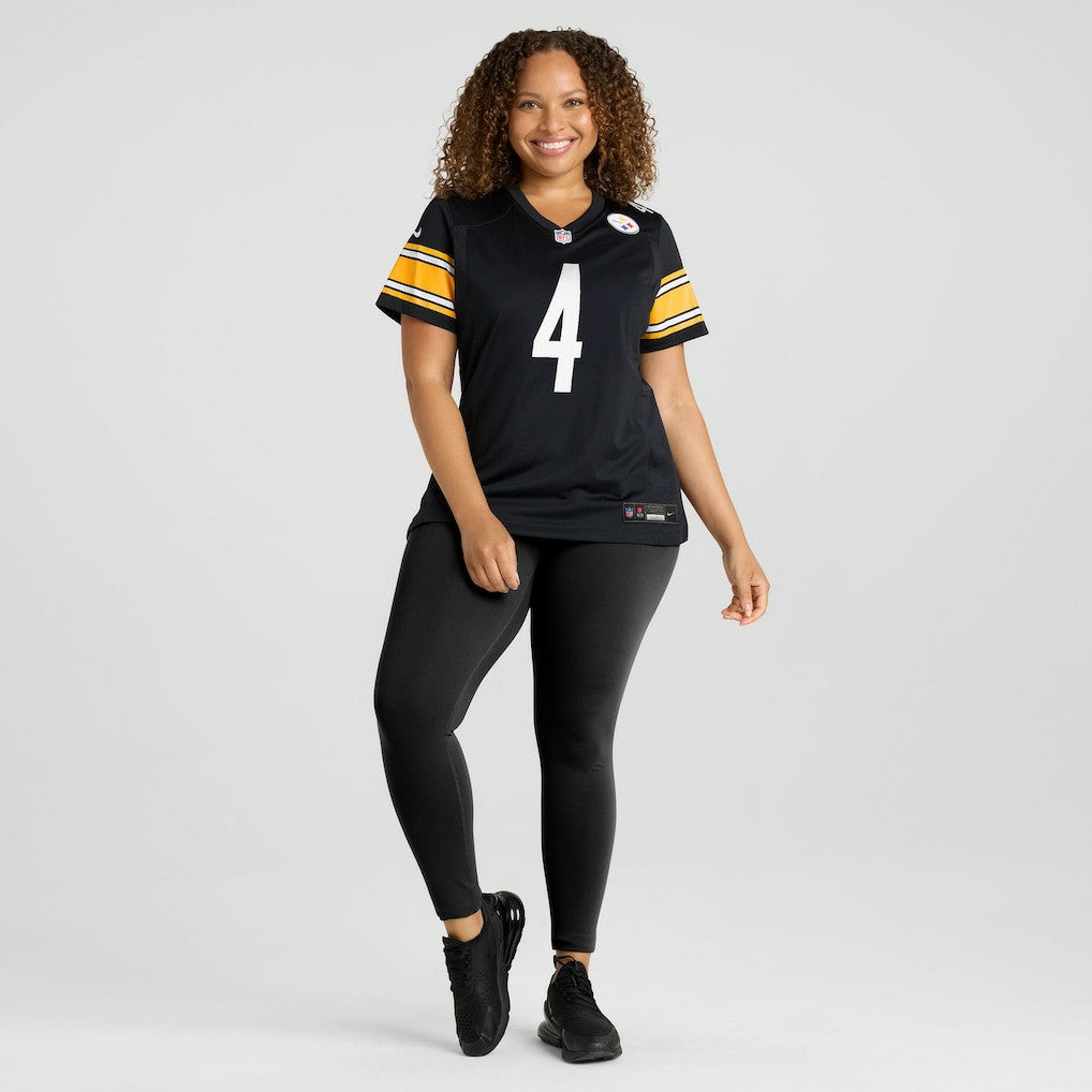 DK Metcalf Pittsburgh Steelers Women's Team Game Jersey Black | Nike for Sale