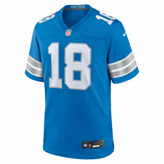 Isaac TeSlaa Detroit Lions Game Player Jersey Blue | Nike for Sale