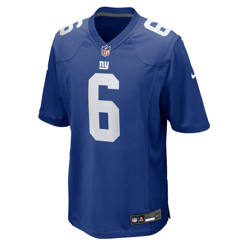 Jaxson Dart New York Giants 2025 NFL Draft First Round Pick Game Jersey Royal | Nike for Sale