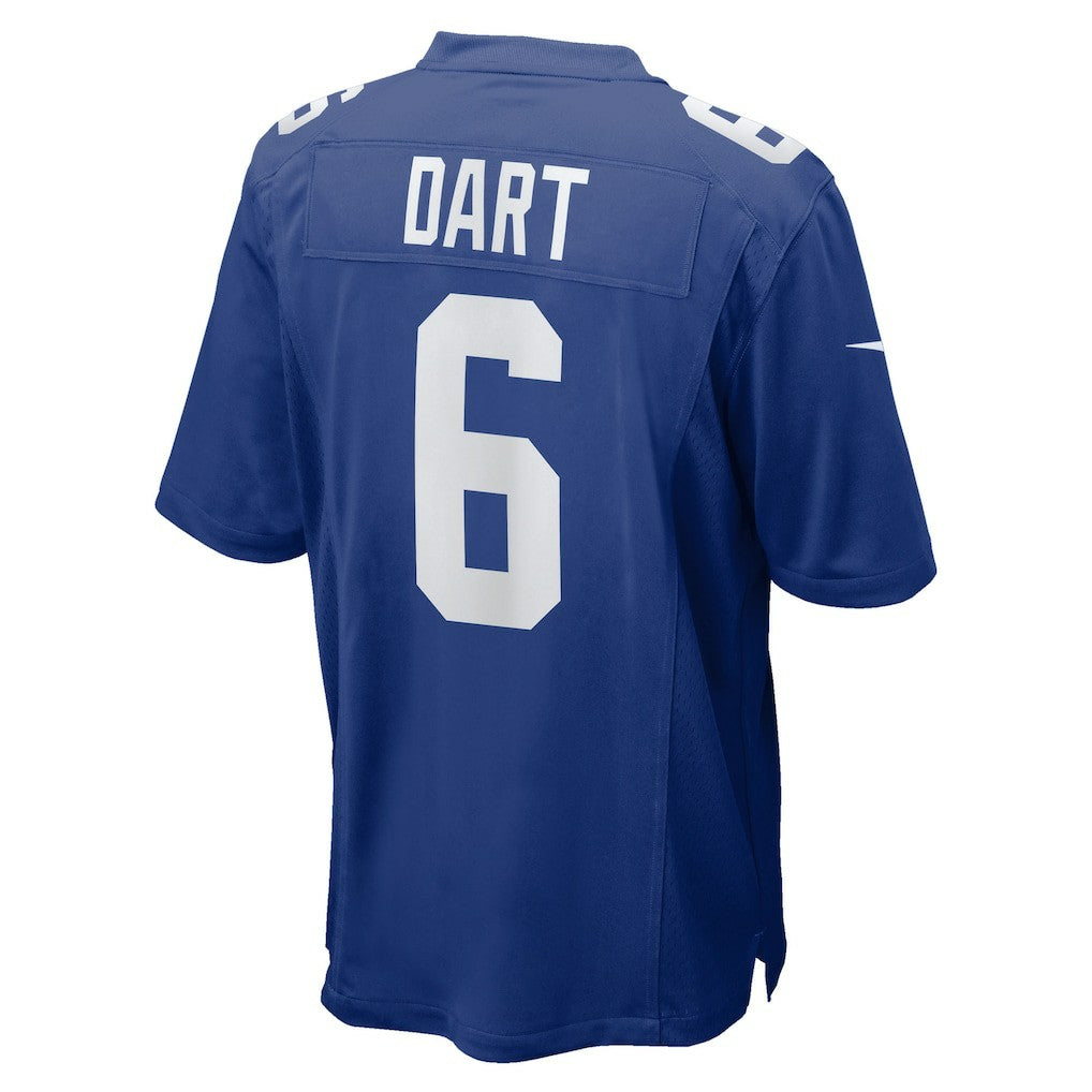 Jaxson Dart New York Giants 2025 NFL Draft First Round Pick Game Jersey Royal | Nike for Sale