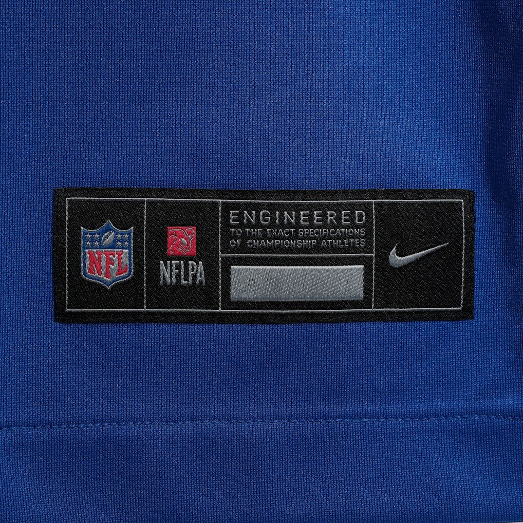 Jaxson Dart New York Giants 2025 NFL Draft First Round Pick Game Jersey Royal | Nike for Sale