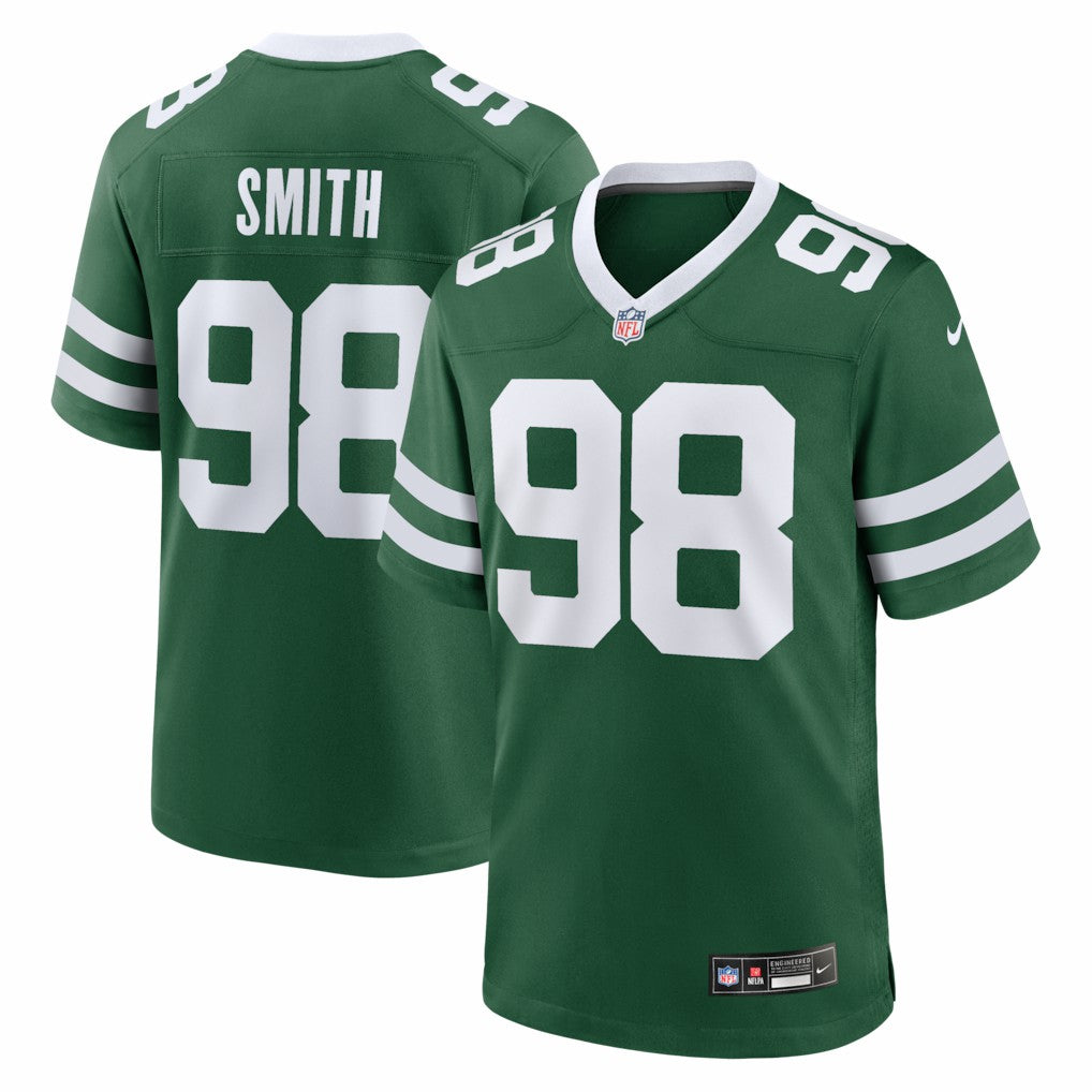 Mazi Smith New York Jets Team Game Jersey Legacy Green | Nike for Sale