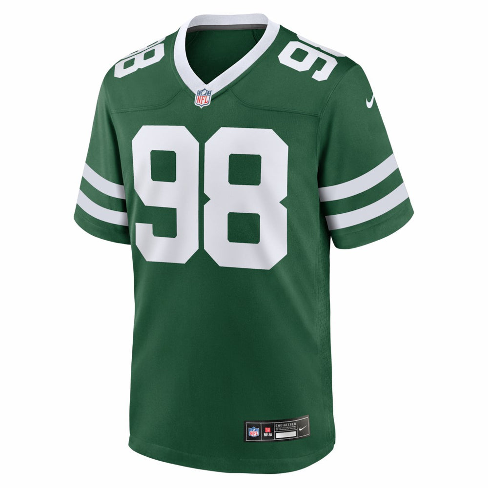 Mazi Smith New York Jets Team Game Jersey Legacy Green | Nike for Sale