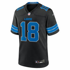 Isaac TeSlaa Detroit Lions Alternate Game Player Jersey Black | Nike for Sale