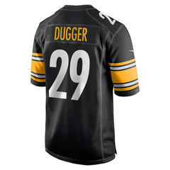 Kyle Dugger Pittsburgh Steelers Team Game Jersey Black | Nike for Sale