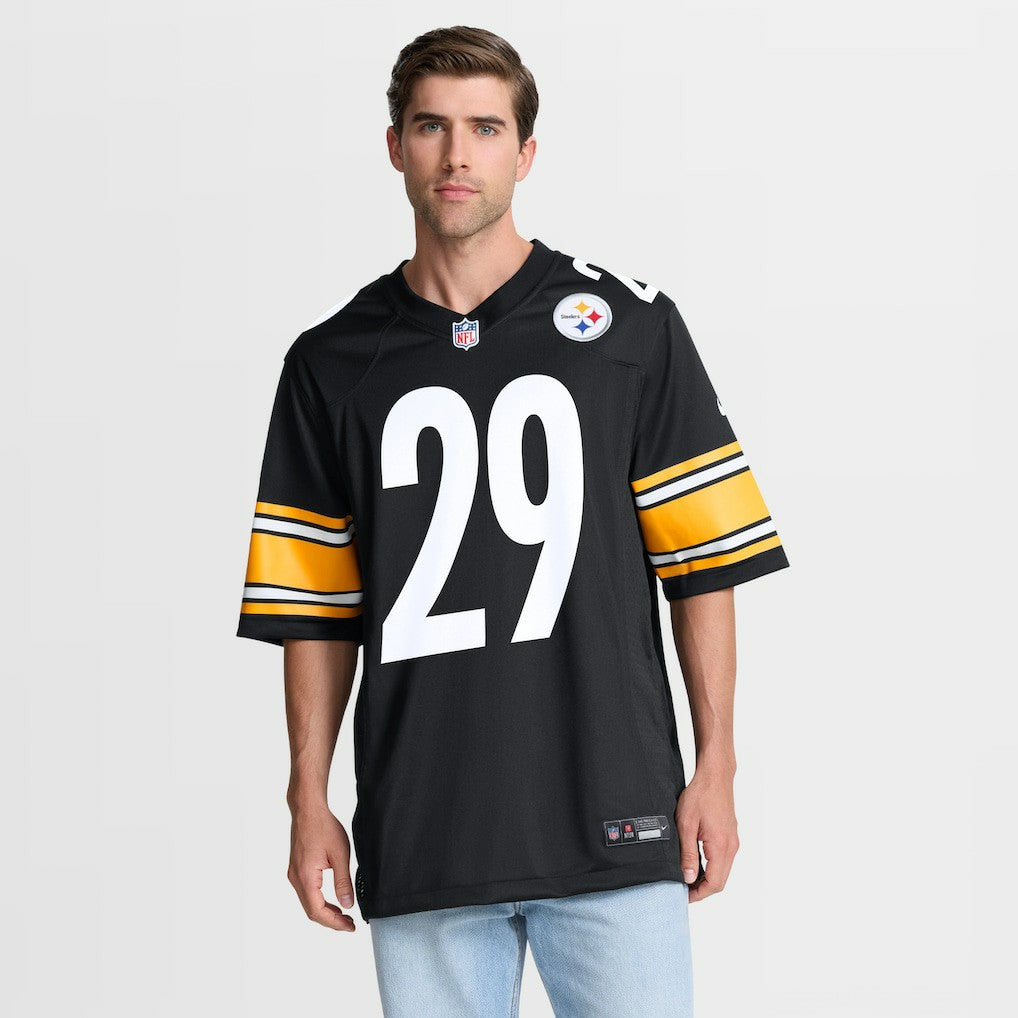 Kyle Dugger Pittsburgh Steelers Team Game Jersey Black | Nike for Sale