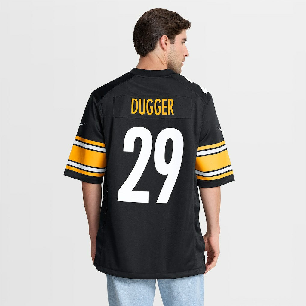 Kyle Dugger Pittsburgh Steelers Team Game Jersey Black | Nike for Sale