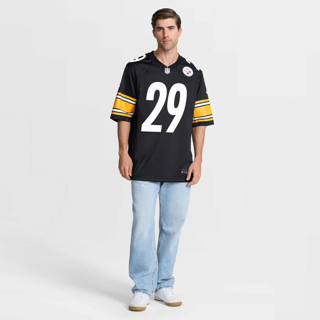 Kyle Dugger Pittsburgh Steelers Team Game Jersey Black | Nike for Sale
