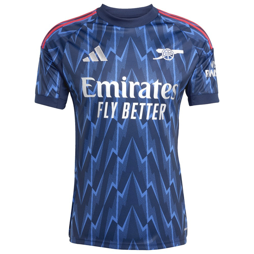 Arsenal 2025/26 Away Replica Jersey Blue | Adidas Online