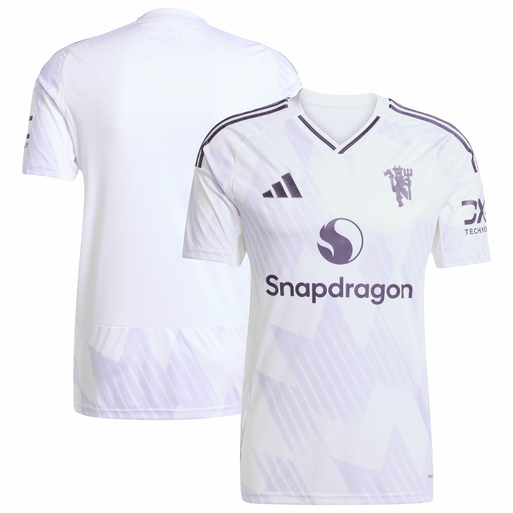 Manchester United 2025/26 Away Replica Jersey White | Adidas discount
