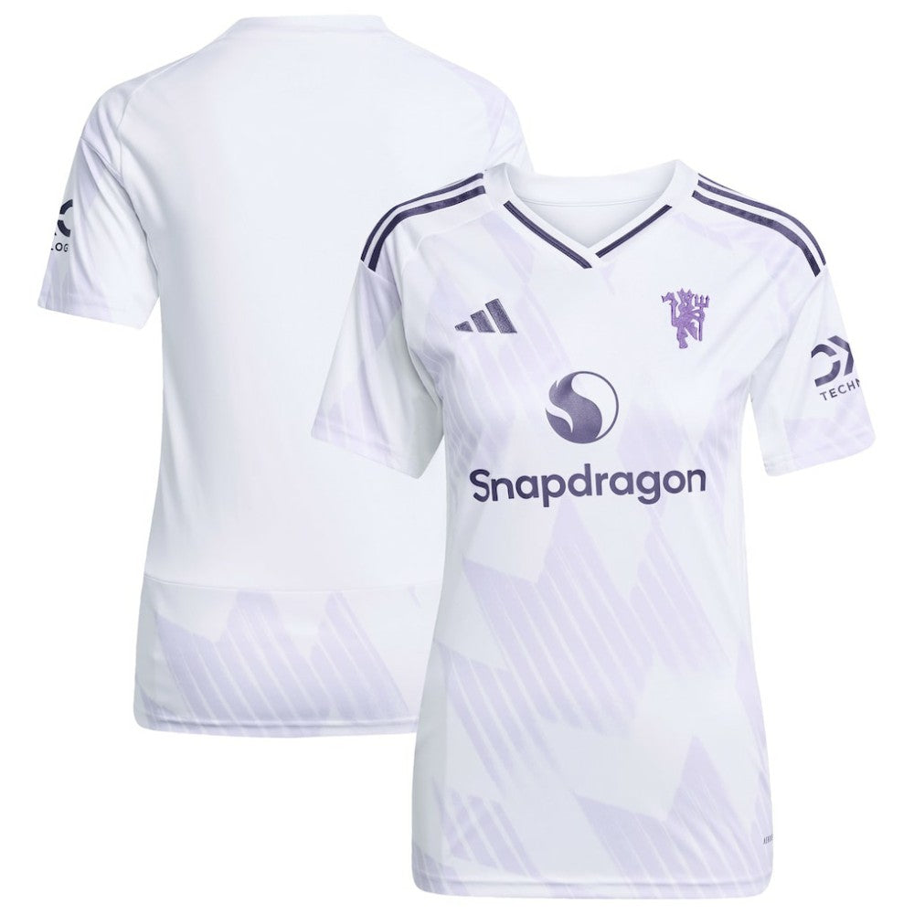 Manchester United Women's 2025/26 Away Replica Jersey White | Adidas Online