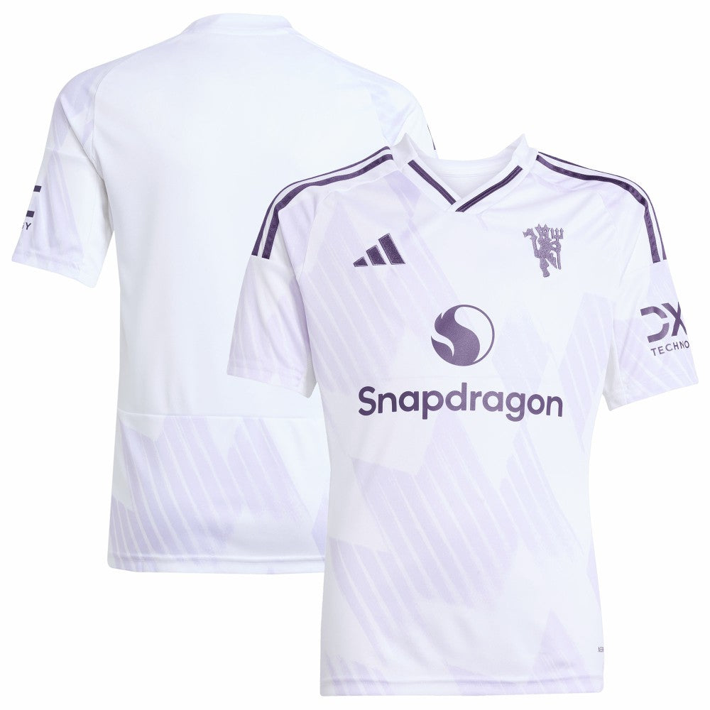 Manchester United Youth 2025/26 Away Replica Jersey White | Adidas online