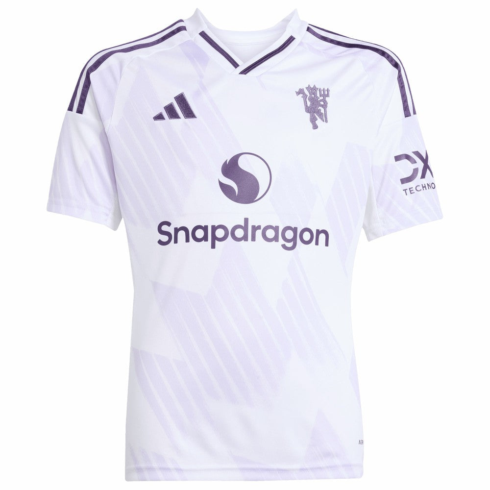 Manchester United Youth 2025/26 Away Replica Jersey White | Adidas online