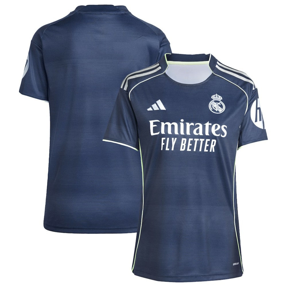 Real Madrid Women's 2025/26 Away Replica Jersey Blue | Adidas discount