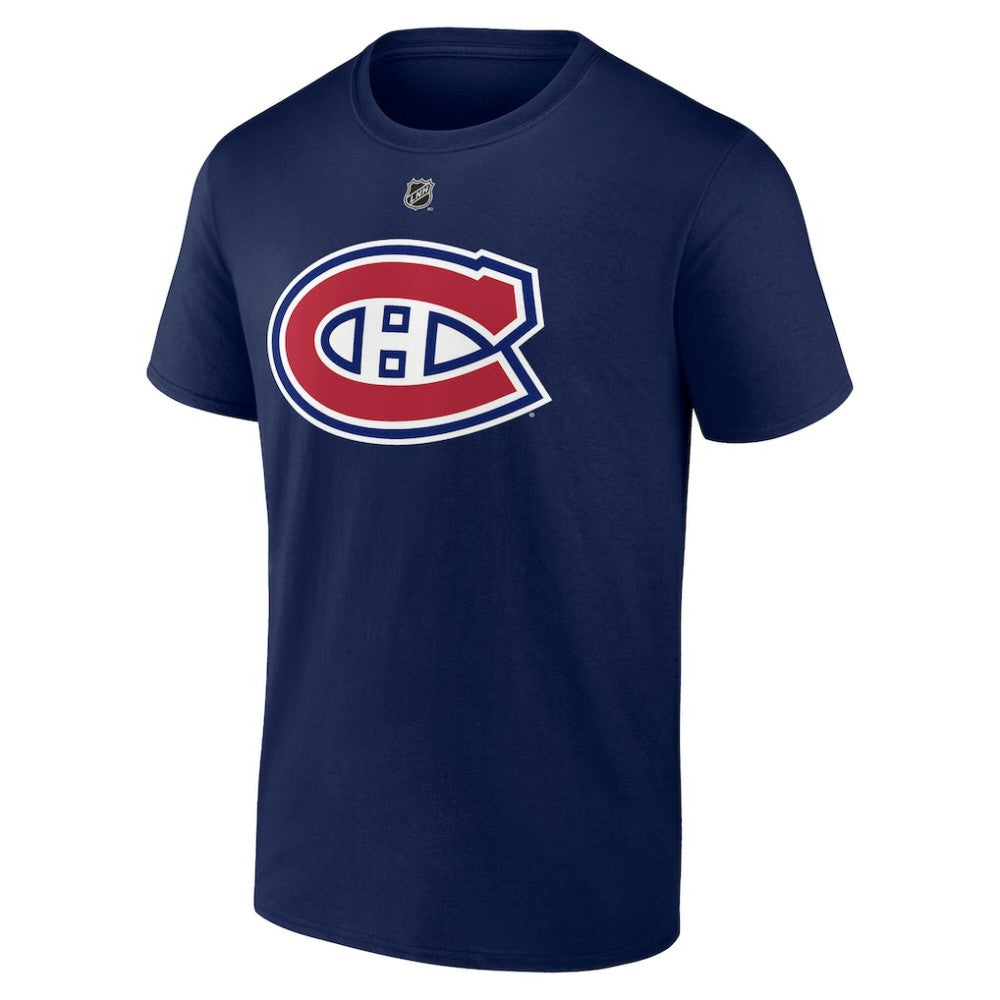 Ivan Demidov Montreal Canadiens Fanatics Authentic Stack Name & Number T-Shirt - Navy - NHL