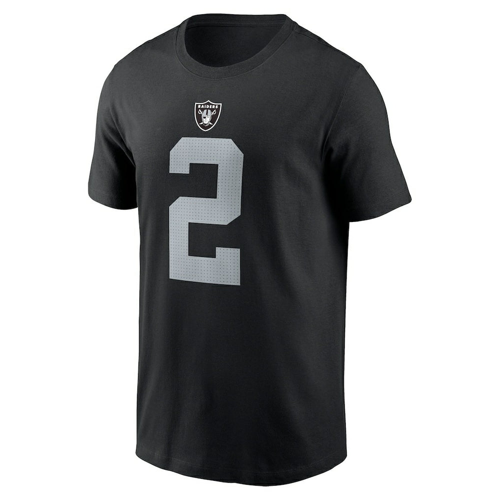 Ashton Jeanty Las Vegas Raiders Name & Number T-Shirt Black | Nike for Sale