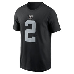 Ashton Jeanty Las Vegas Raiders Name & Number T-Shirt Black | Nike for Sale