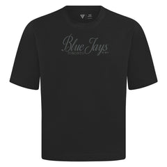 Toronto Blue Jays Levelwear Ethereal Oversized Luxe Signature Knit T-Shirt - MLB